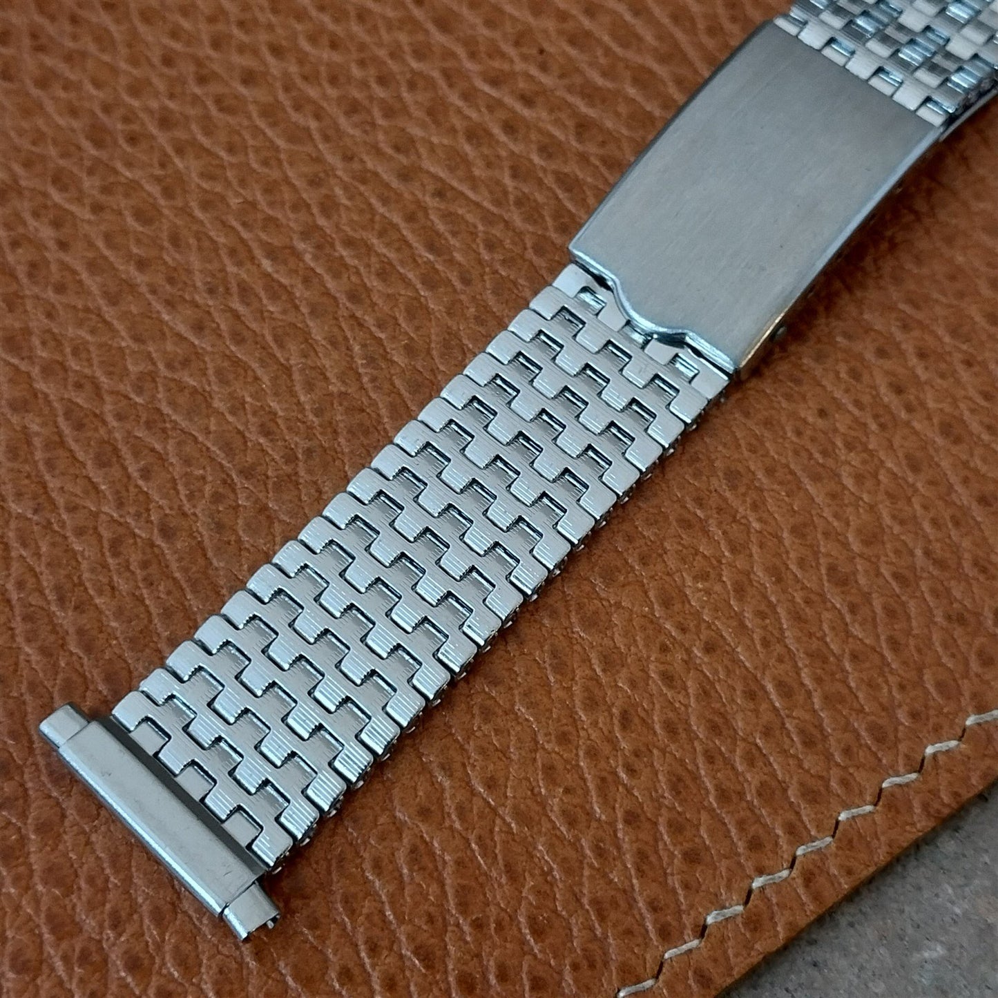 16mm 17mm 18mm 19mm 20mm Stainless Steel Classic Unused nos Vintage Watch Band