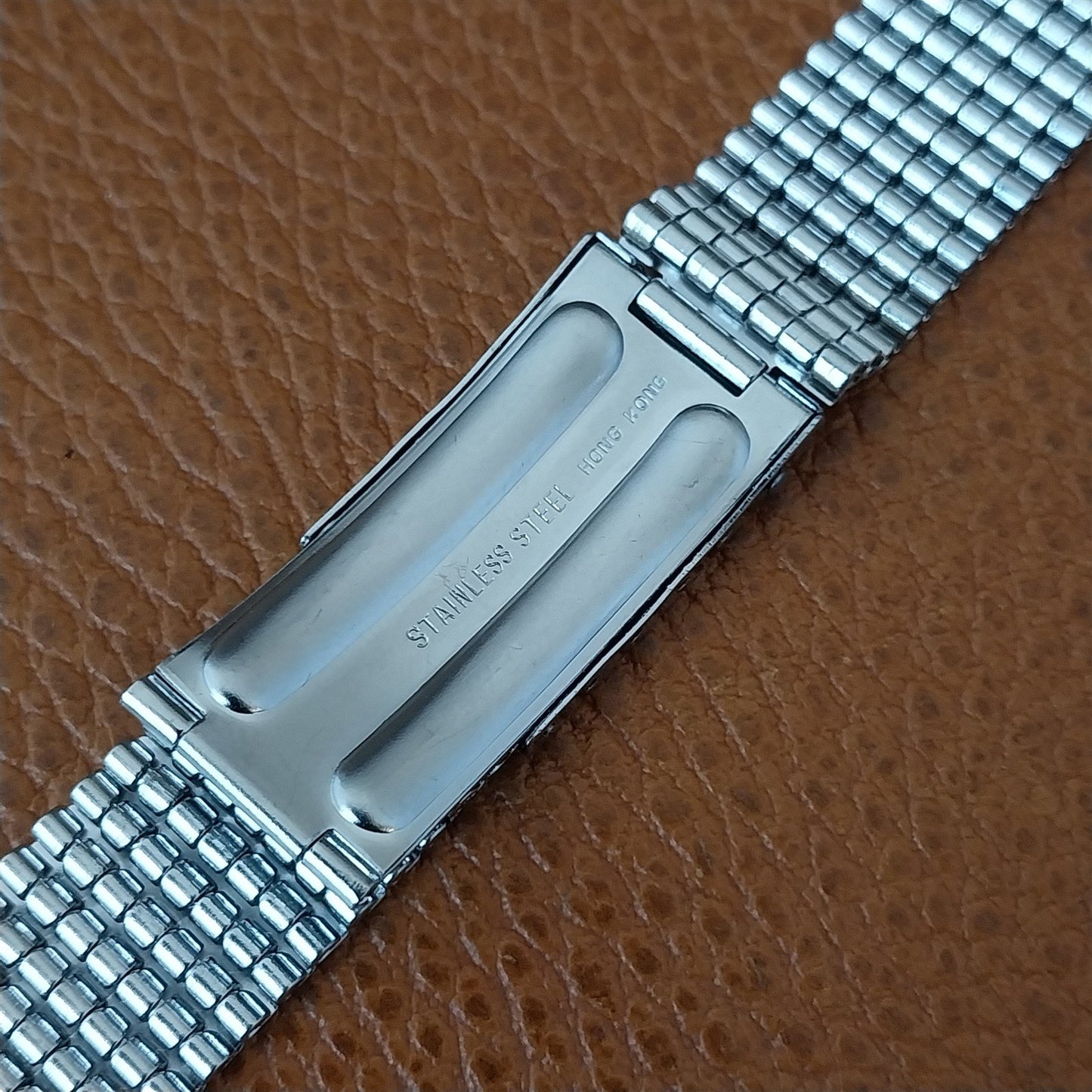 16mm 17mm 18mm 19mm 20mm Stainless Steel Classic Unused nos Vintage Watch Band