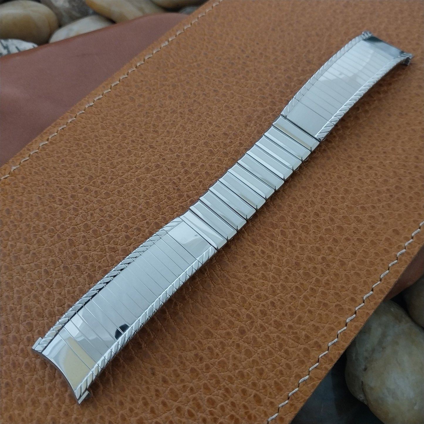 17.2mm 18mm 19mm Kreisler USA Stainless Steel Unused 1960s Vintage Watch Band