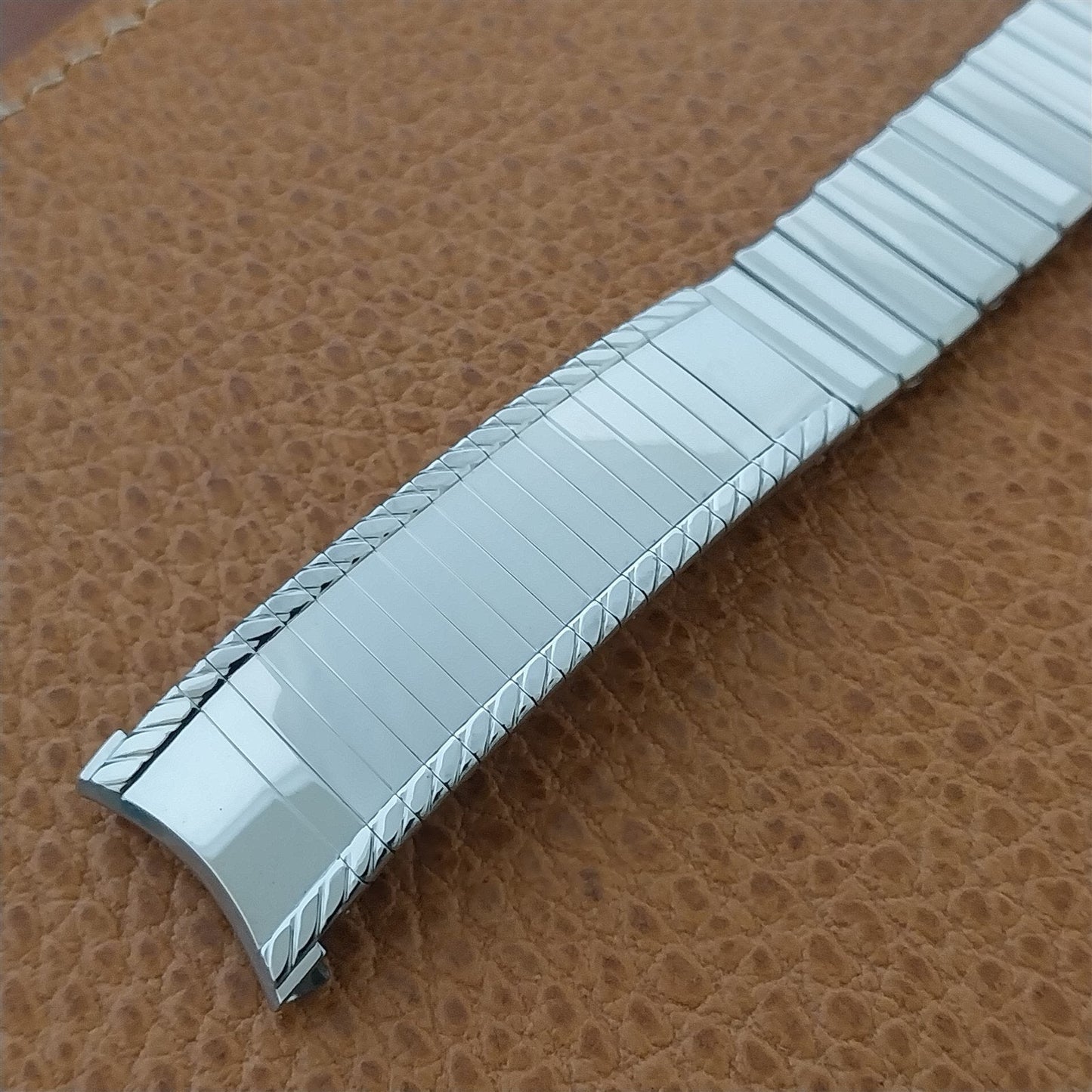 17.2mm 18mm 19mm Kreisler USA Stainless Steel Unused 1960s Vintage Watch Band