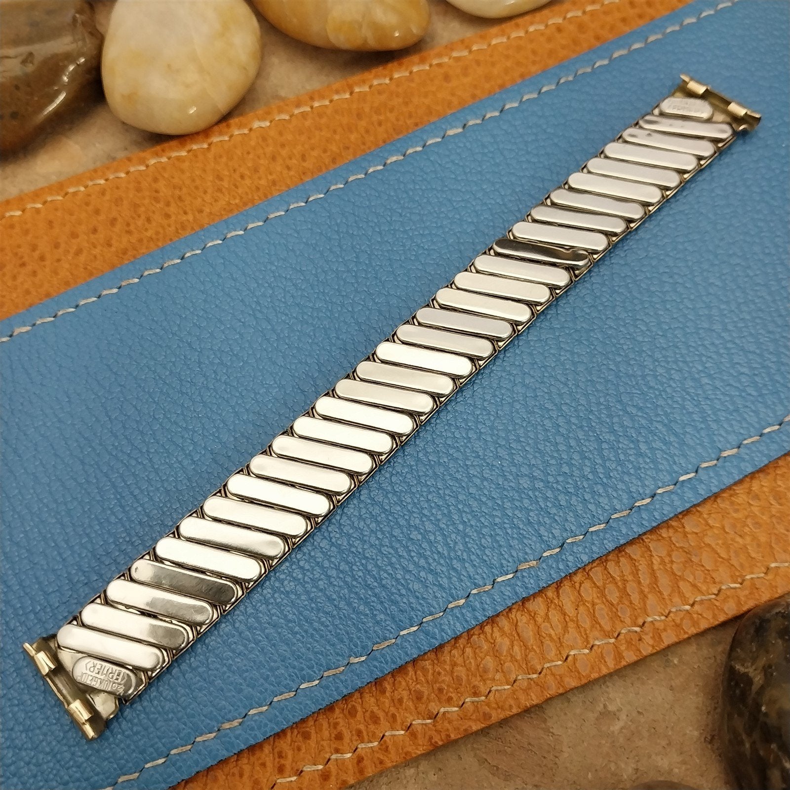 5/8" Gold-Filled Ermer The Monarch Stretch Unused 1950s nos Vintage Watch Band