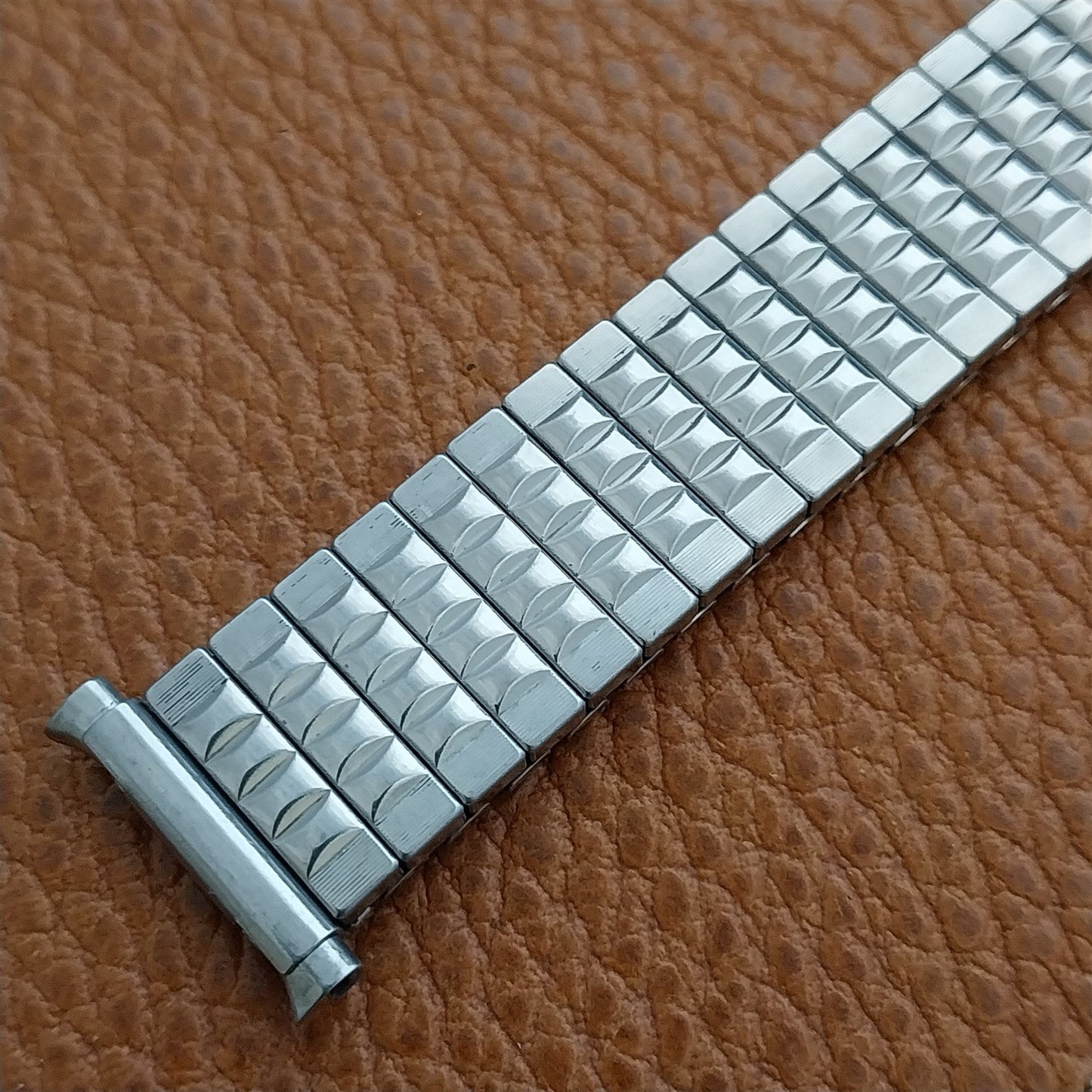 18mm 19mm 20mm JB Champion Stainless Steel unused 1970s Vintage Watch Band