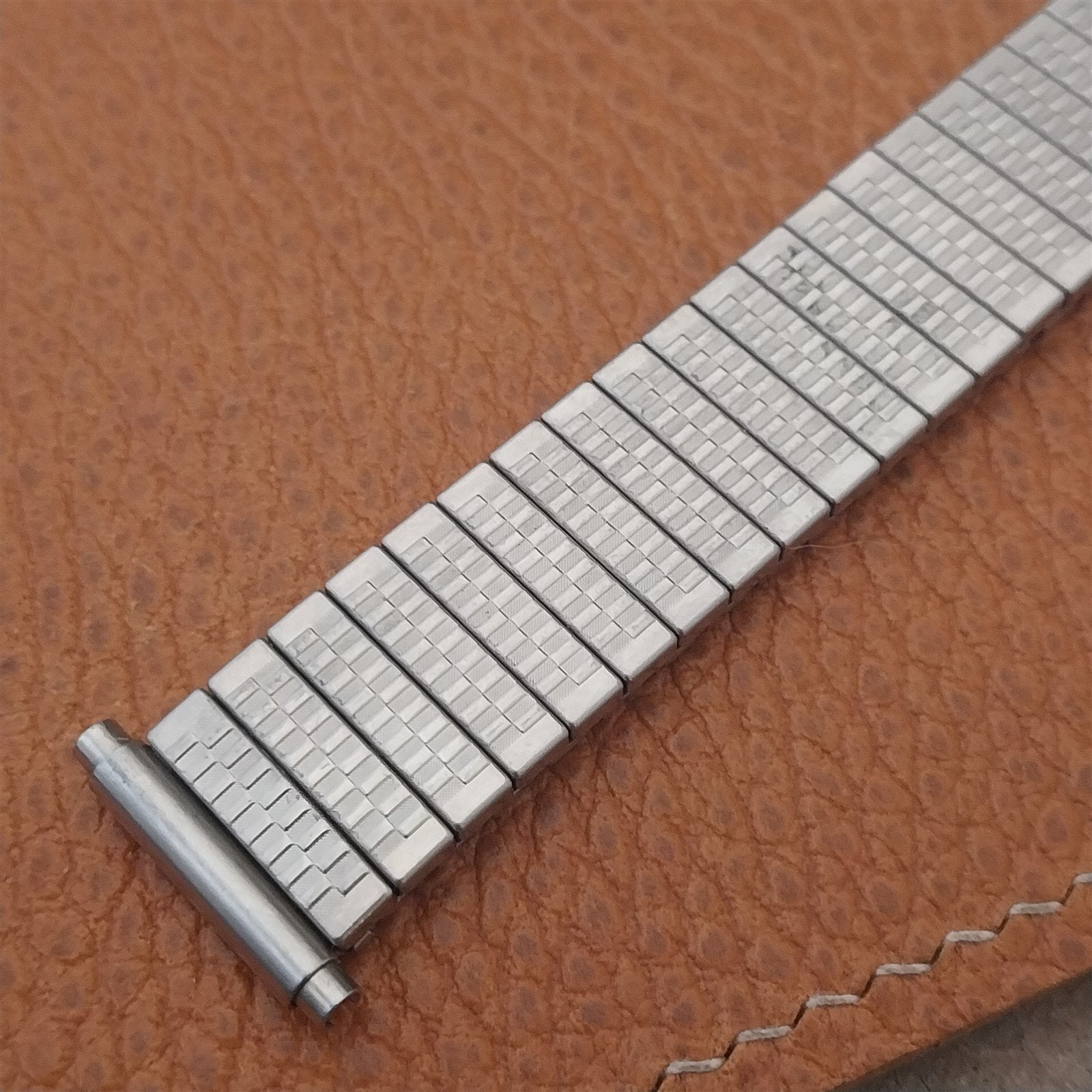 JB Champion Japan Stainless Steel 17mm 18mm 19mm Long 1970s Vintage Watch Band