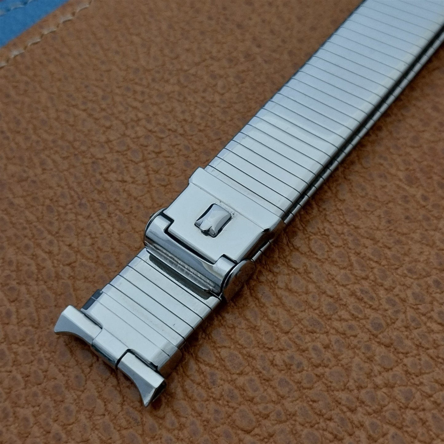 Stainless Steel JB Champion Komfit 19mm 18mm nos 1960s Unused Vintage Watch Band