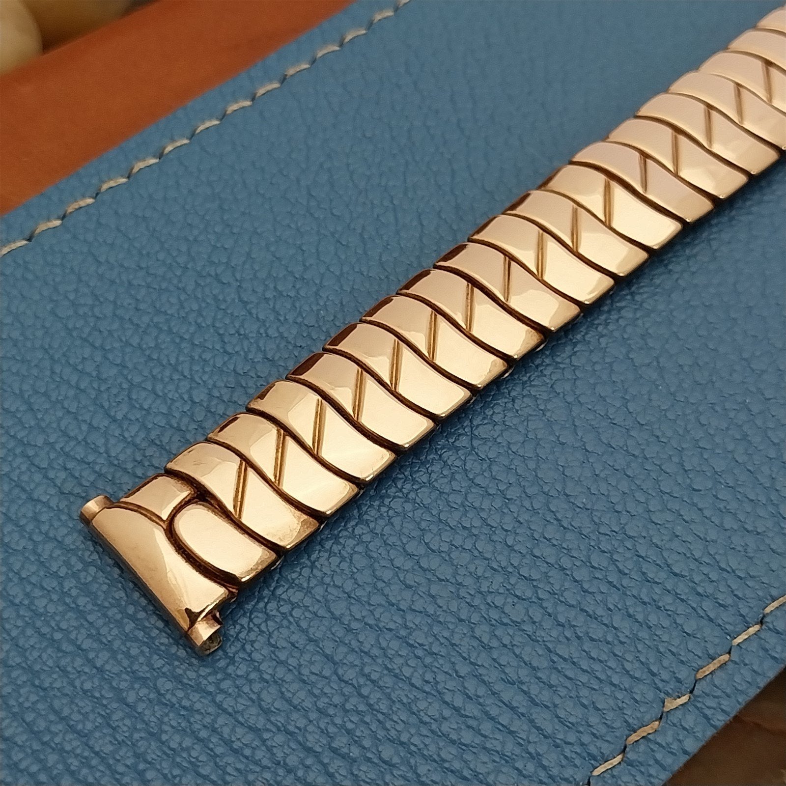 Rose Gold-Filled Everfine New Royalist Expansion 1940s Unused Vintage Watch Band
