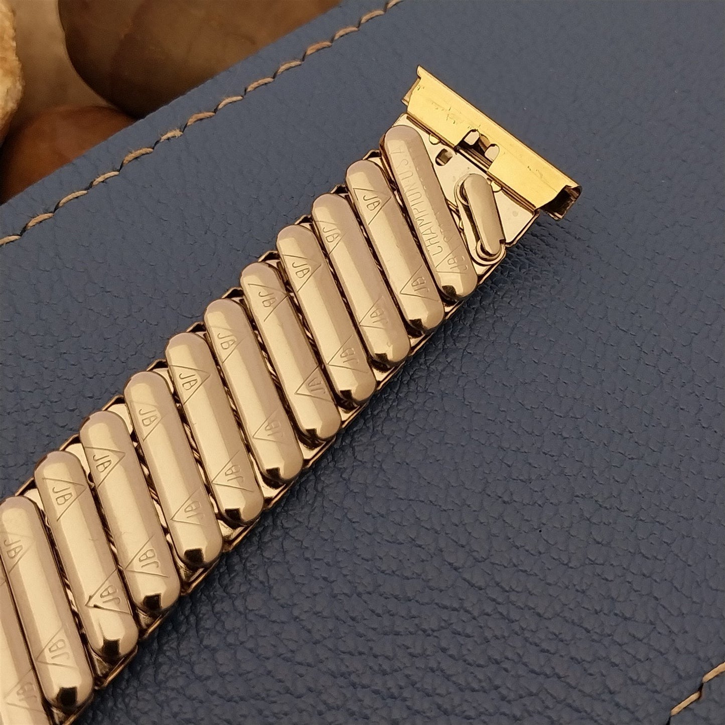 12k Yellow Gold-Filled Champion Monticello Unused 1950s Vintage Watch Band