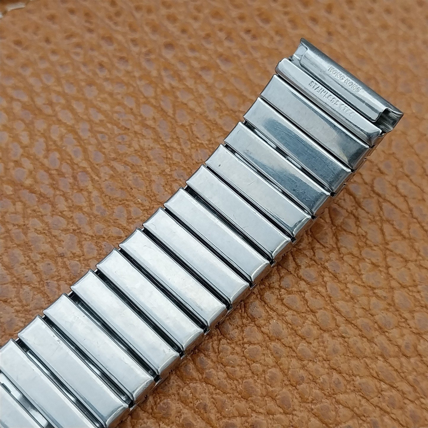 5/8" Stainless Steel Twistoflex Expansion Unused nos Vintage Watch Band