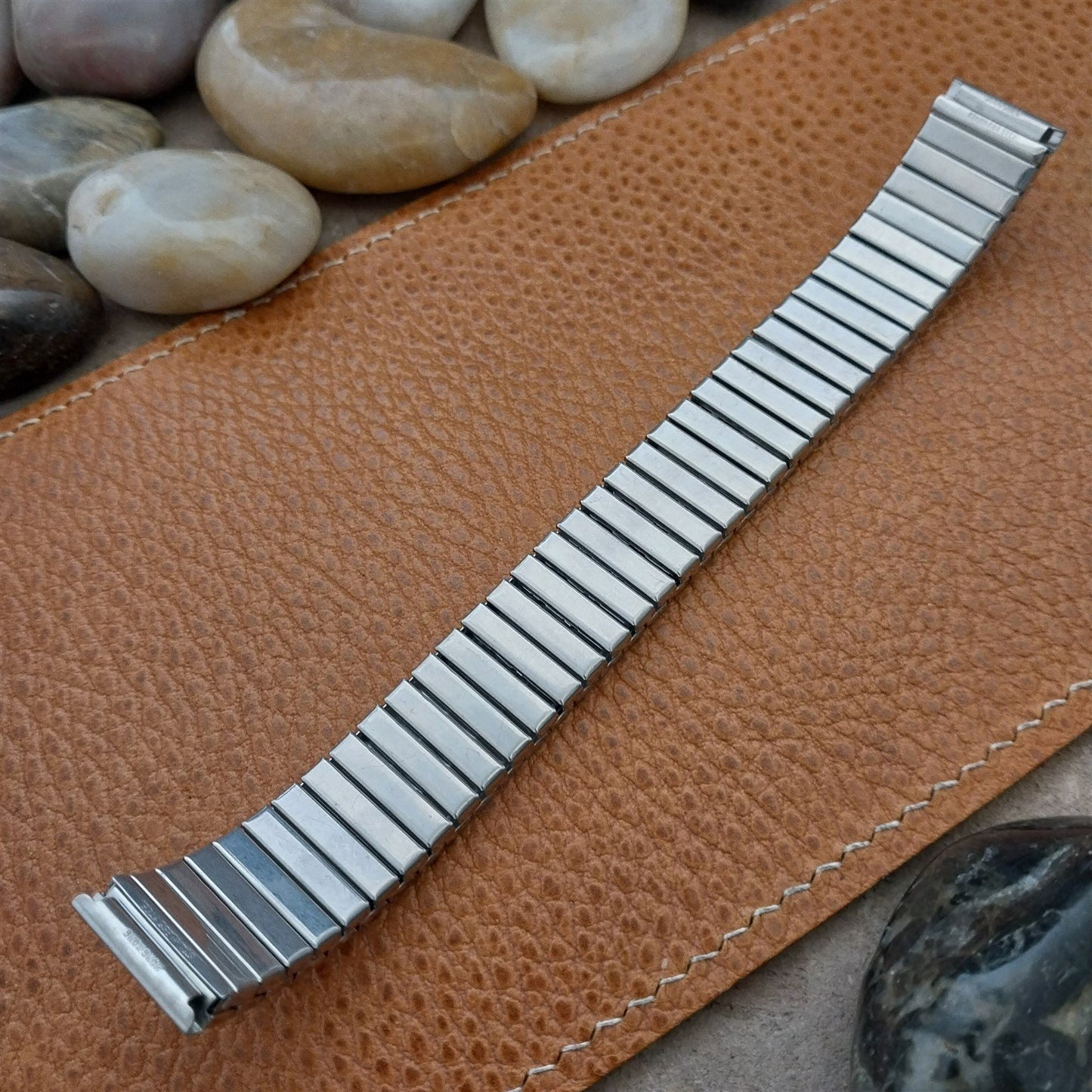 5/8" Stainless Steel Twistoflex Expansion Unused nos Vintage Watch Band