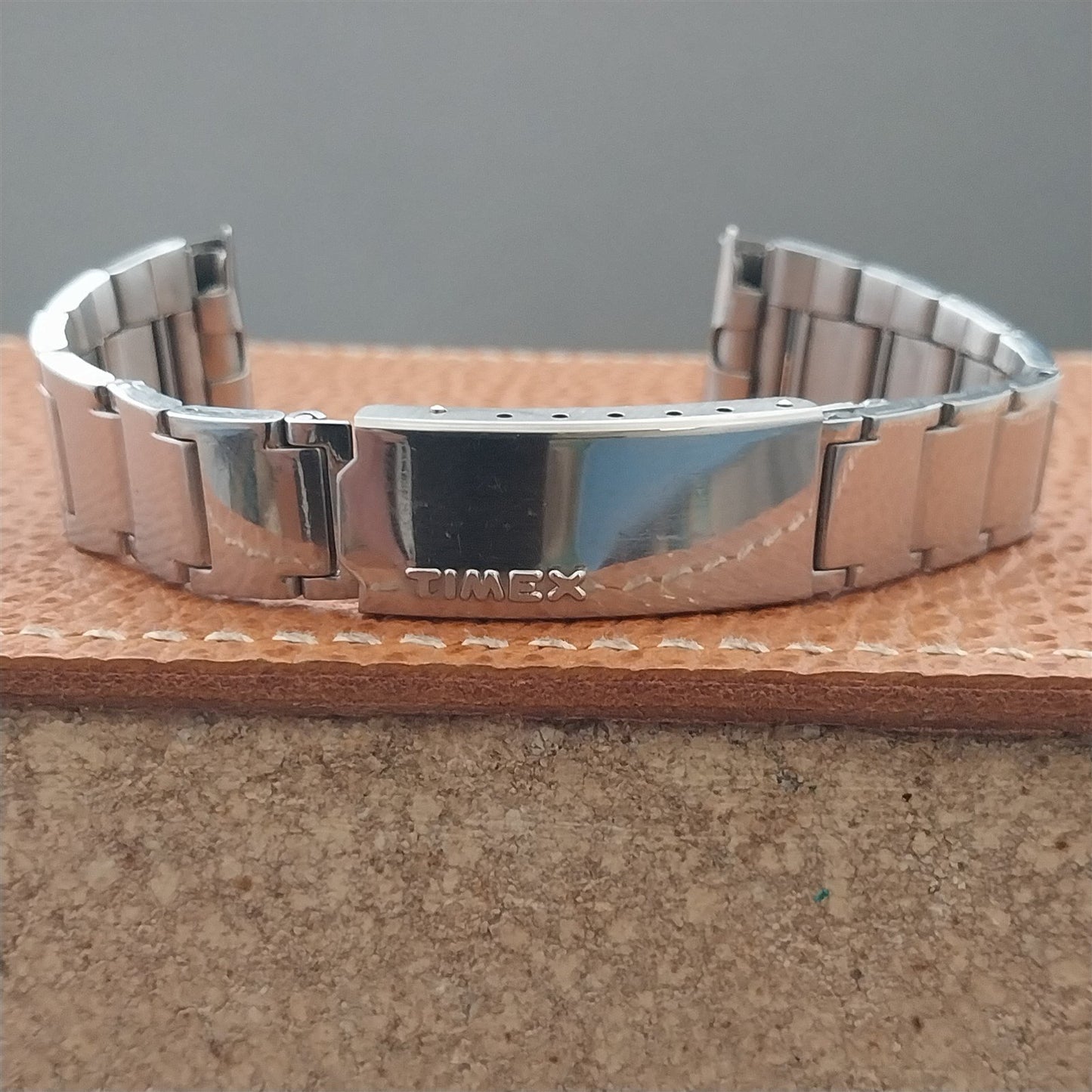 Vintage Timex Stainless Steel 17.2mm Ladies Unused Classic Watch Band