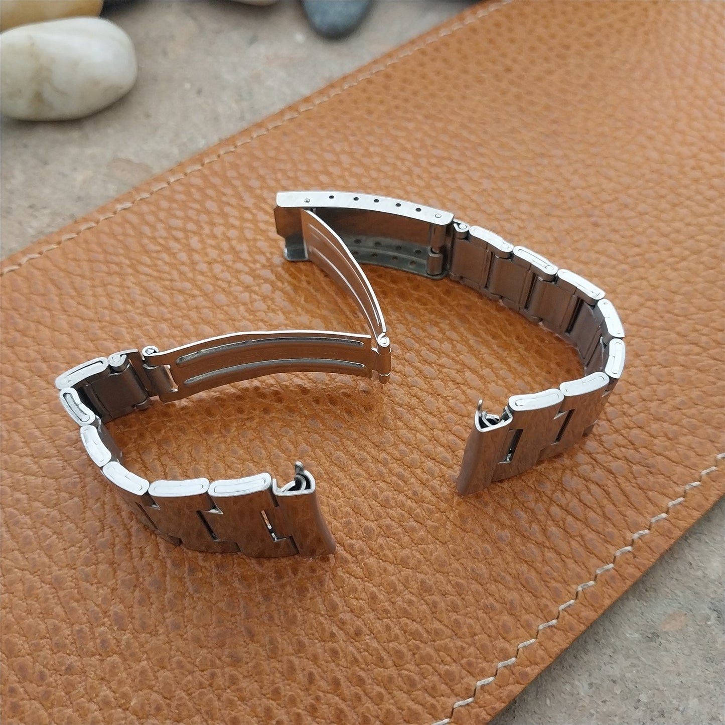 Vintage Timex Stainless Steel 17.2mm Ladies Unused Classic Watch Band