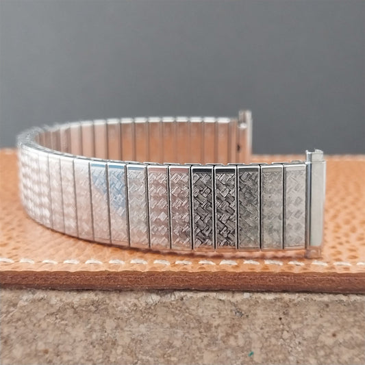 19mm 18mm 16mm Speidel Stainless Steel 70s Twistoflex Unused Vintage Watch Band