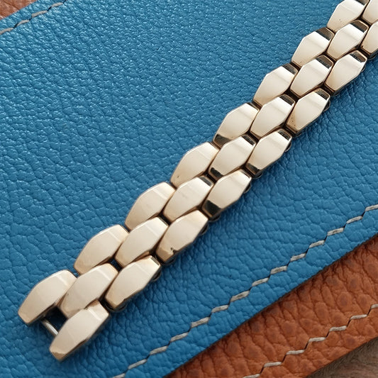 1950s Vintage Ladies Apex Quadra-Flex Gold-Filled Classic Cocktail Watch Band