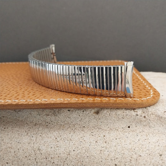 19mm 18mm Stainless Steel Speidel Linesman nos Unused 1970s Vintage Watch Band