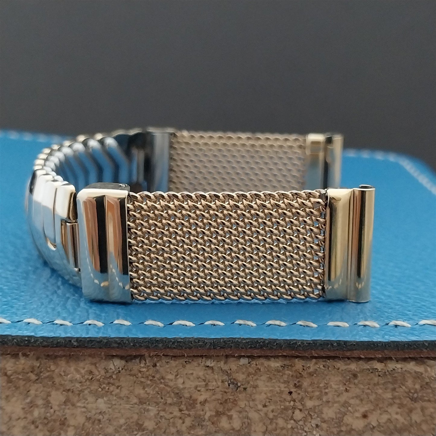 1940s Gold-Filled Kestenmade Cosmopolitan 5/8" Classic Unused Vintage Watch Band