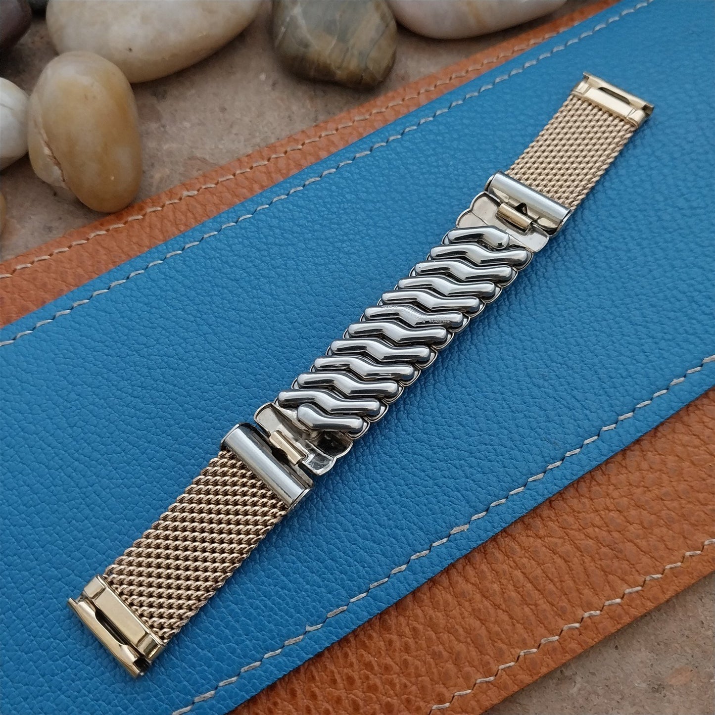 1940s Gold-Filled Kestenmade Cosmopolitan 5/8" Classic Unused Vintage Watch Band