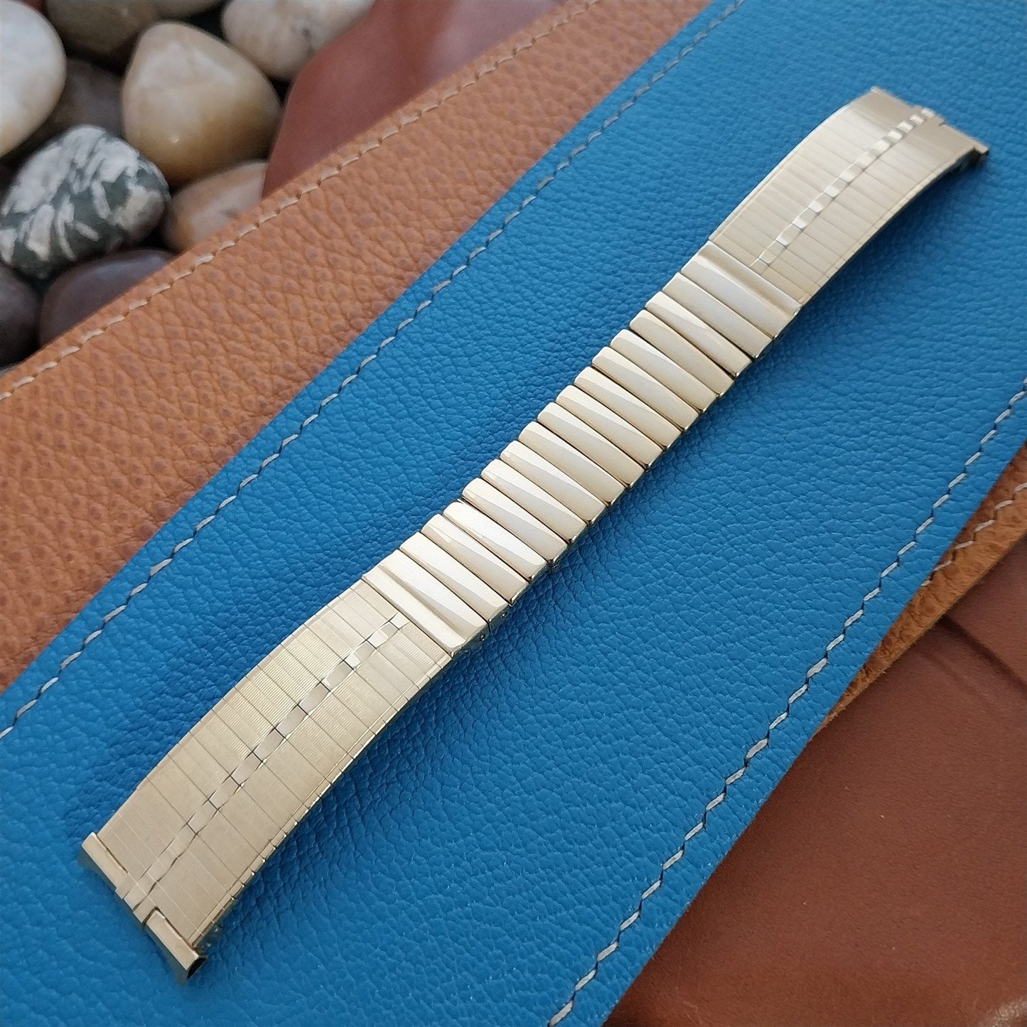 19mm 18mm JB Champion USA 10k Gold-Filled mcm unused 1960s Vintage Watch Band