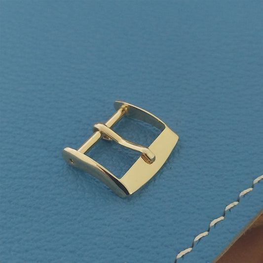 Classic 14mm Yellow Gold-Tone Unused nos Vintage Watch Band Buckle