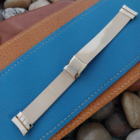 17mm 10K Yellow Gold-Filled Hadley Elgin Unused Vintage Watch Band