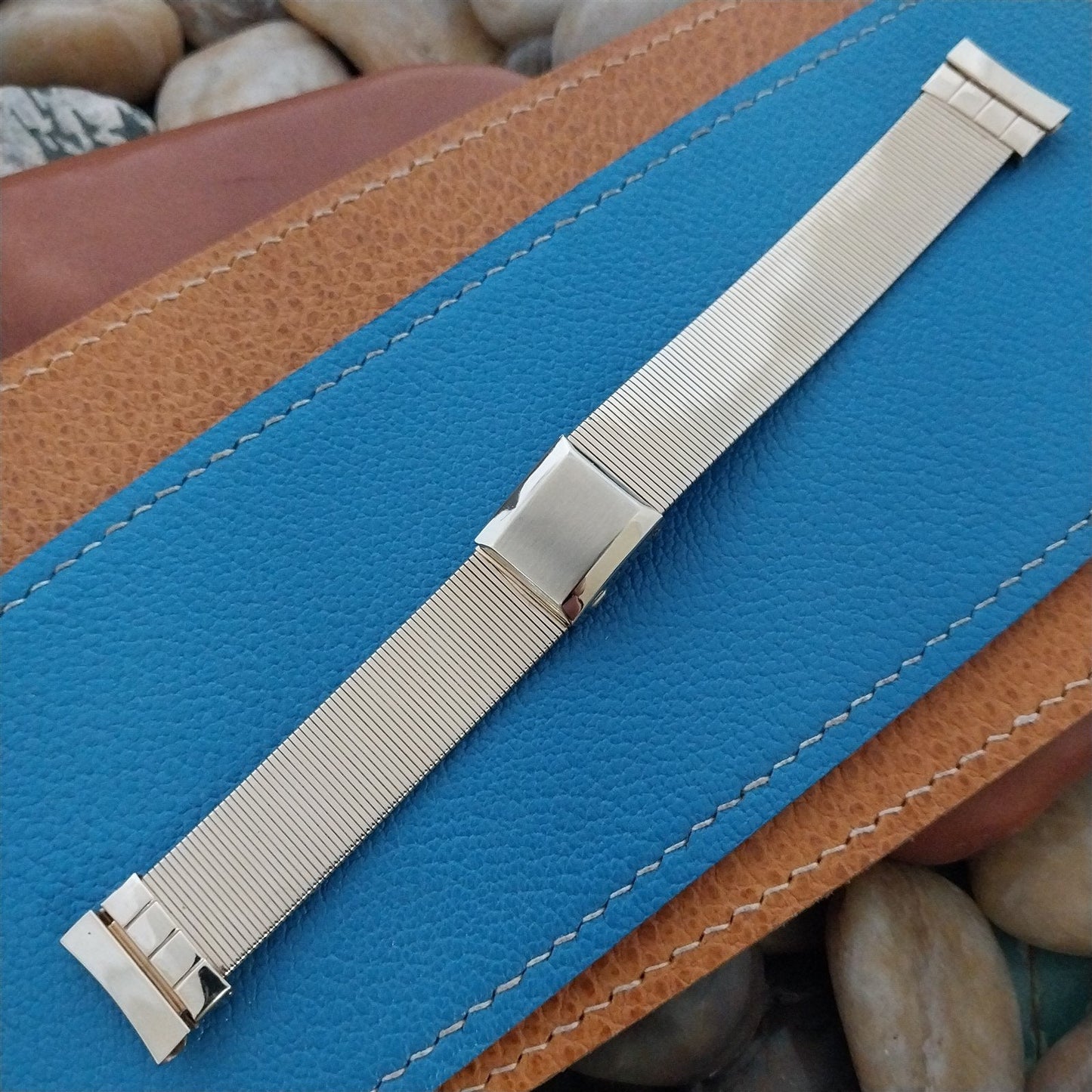 17mm 10K Yellow Gold-Filled Hadley Elgin Unused Vintage Watch Band