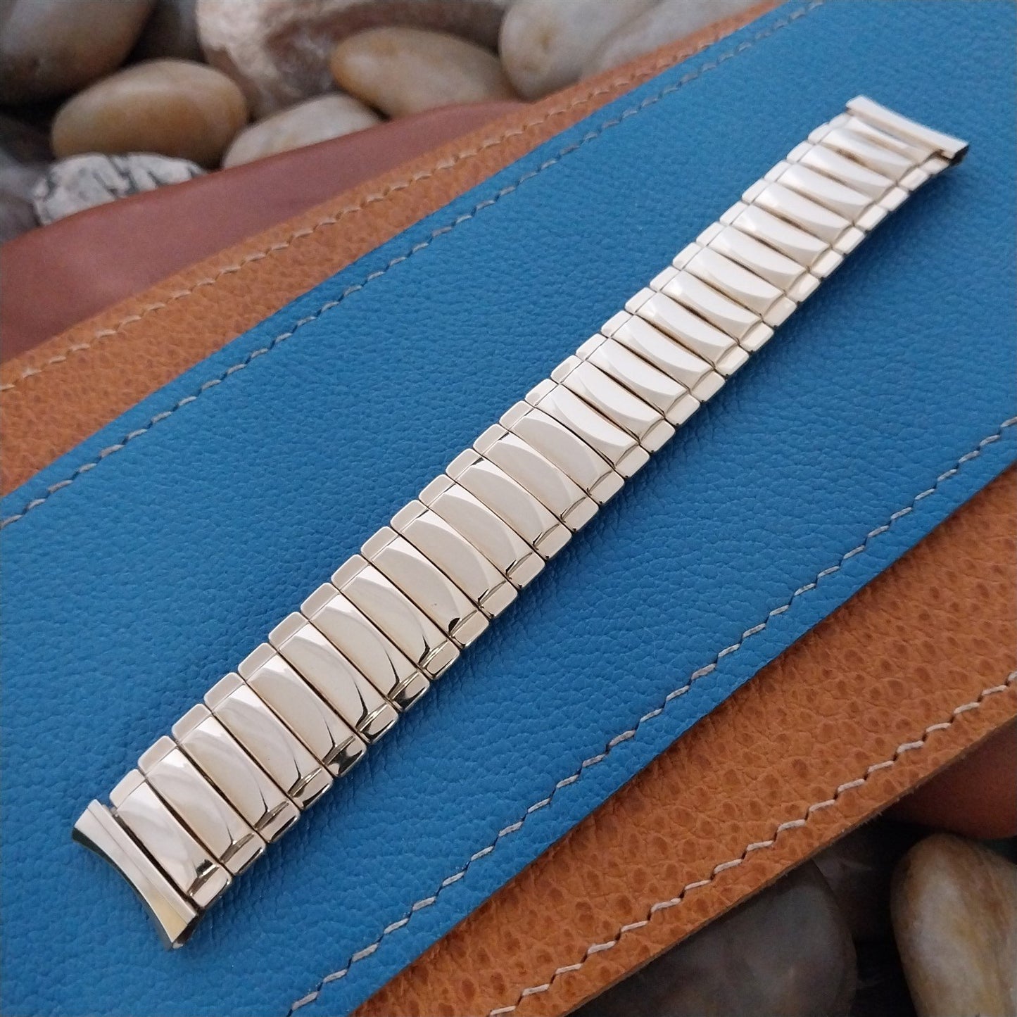 17.2mm Wide 12k Gold-Filled JB Champion Unused nos 1950s Vintage Watch Band