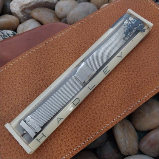 17.2mm 10K White Gold-Filled Elgin Hadley Newport 50s Unused Vintage Watch Band