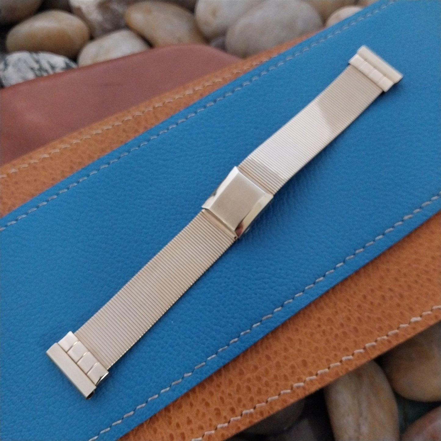 17.2mm 10K Gold-Filled Elgin Hadley Newport MCM 1950s Unused Vintage Watch Band