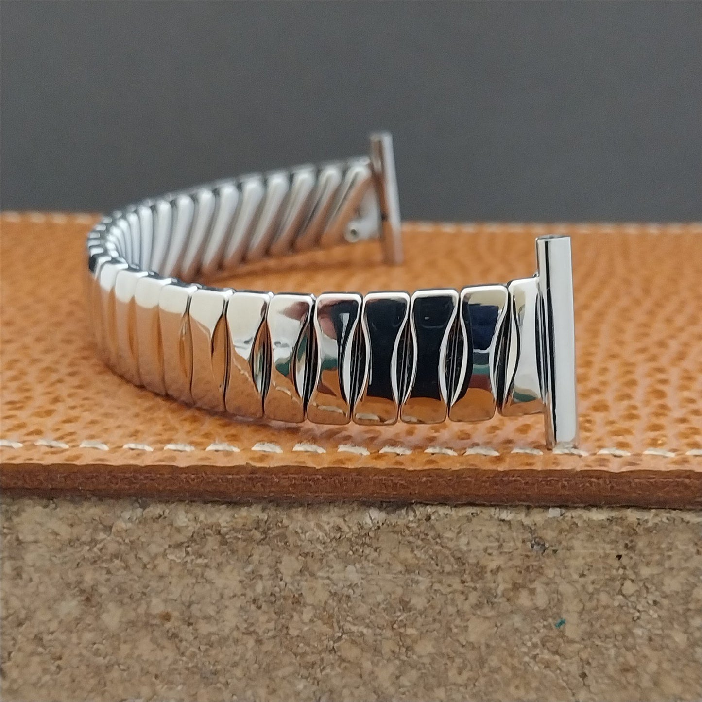 1950s Vintage Bellavance 19mm 16mm 14mm Stainless Classic Stretch NOS Watch Band
