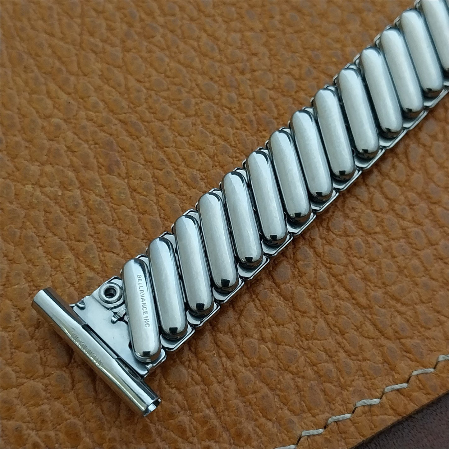 1950s Vintage Bellavance 19mm 16mm 14mm Stainless Classic Stretch NOS Watch Band