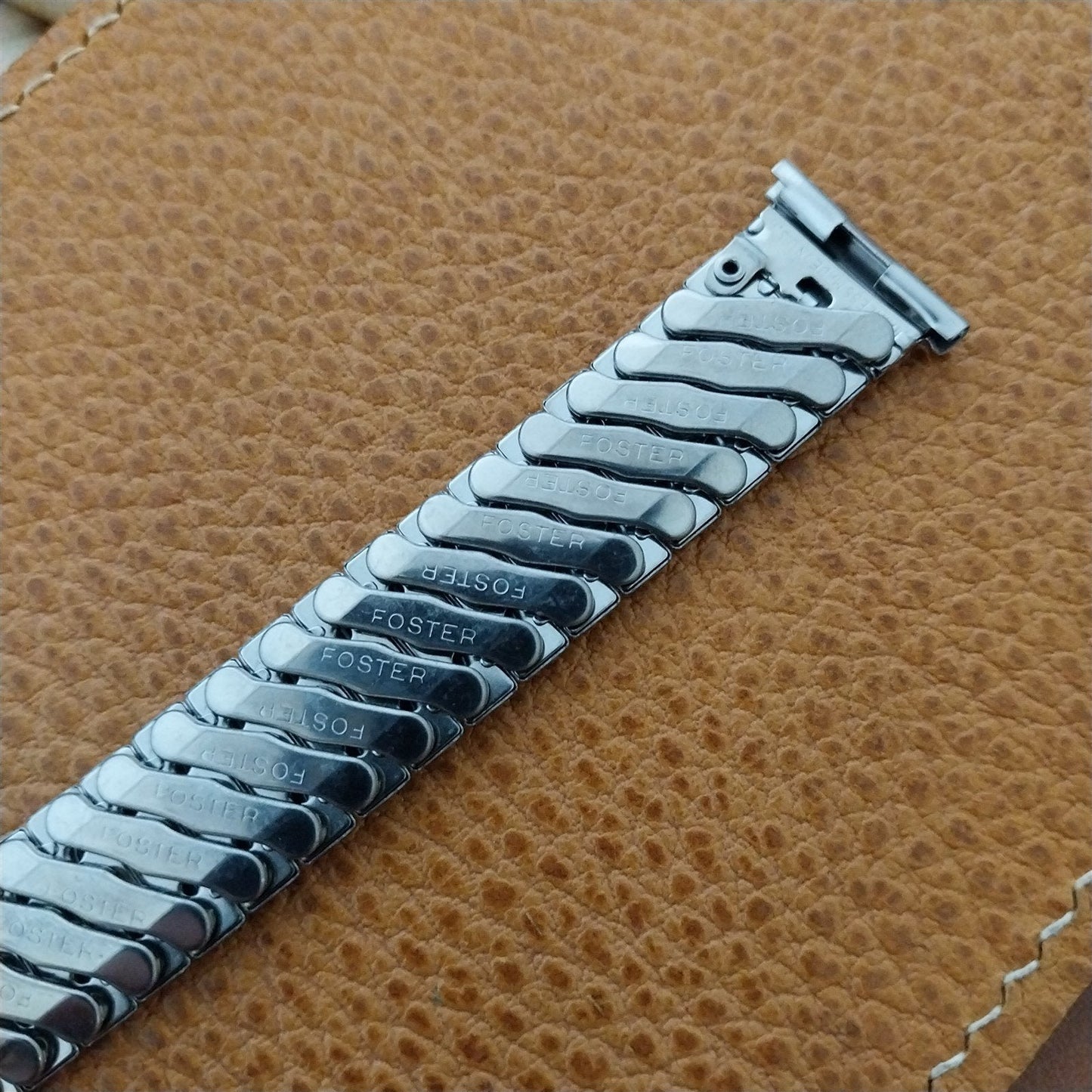 19mm 18mm Stainless Steel Stretch Bristol Unused Classic 50s Vintage Watch Band