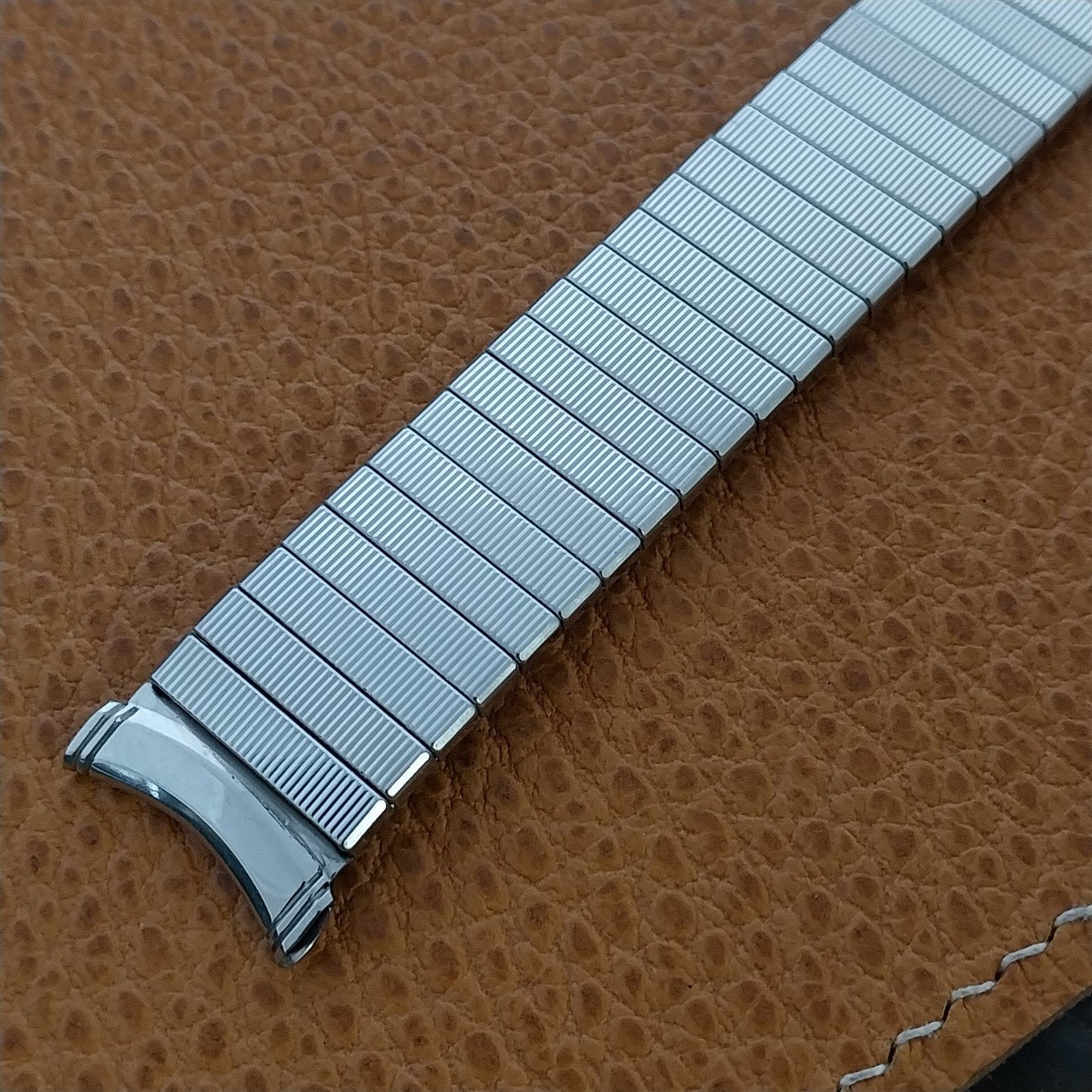 1960s USA Made Kreisler 19mm Stainless Steel DuraFlex nos Vintage Watch Band