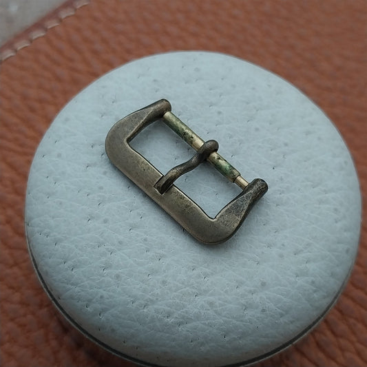 16mm Patina 1960s Vintage Dive Watch Strap Unused Tropical Brass Buckle