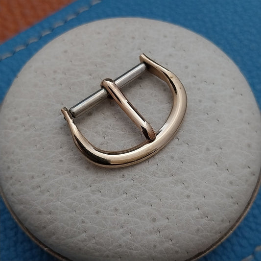 5/8" 1/20 12kt Gold-Filled Old-Stock 1950s Vintage Watch Strap Buckle