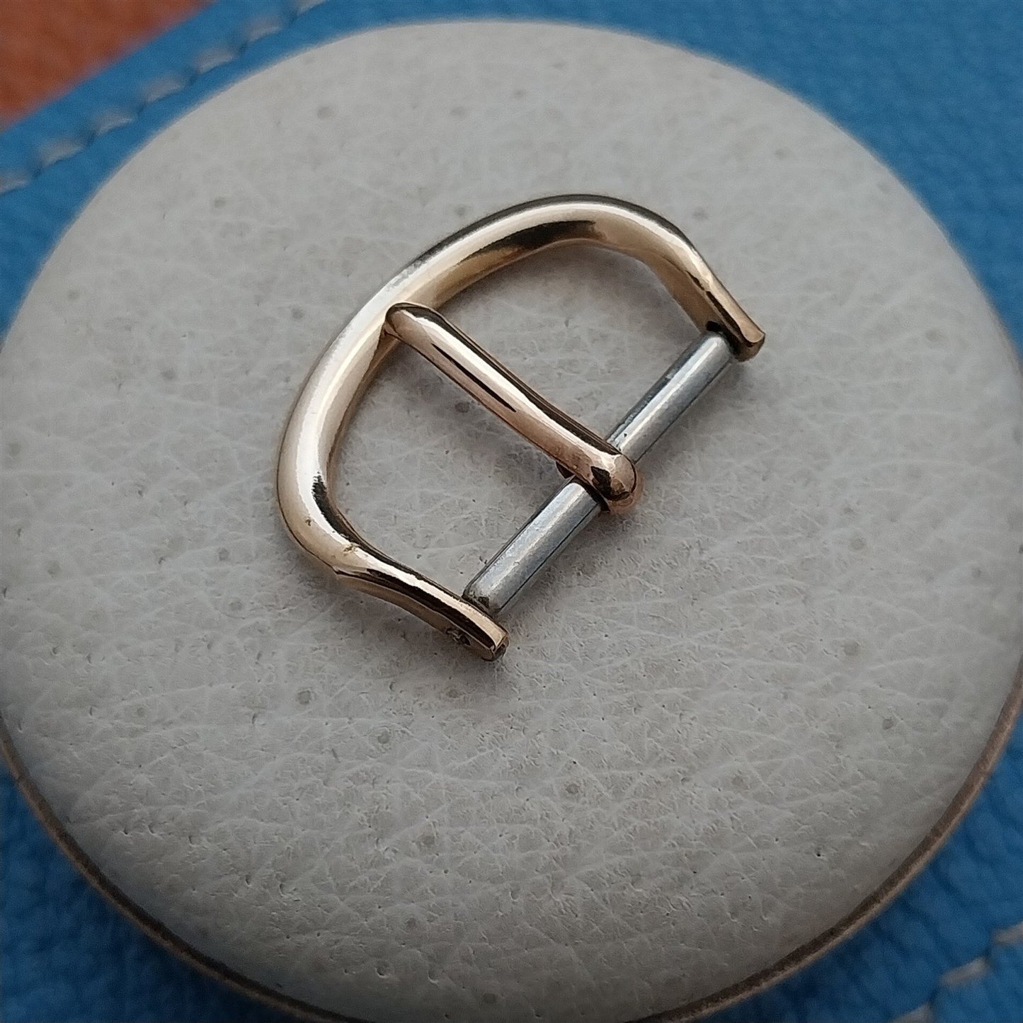 5/8" 1/20 12kt Gold-Filled Old-Stock 1950s Vintage Watch Strap Buckle