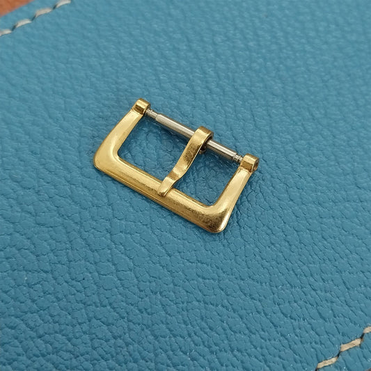Classic Gold-Tone 5/8" nos Unused 1930s-1940s Vintage Watch Band Buckle