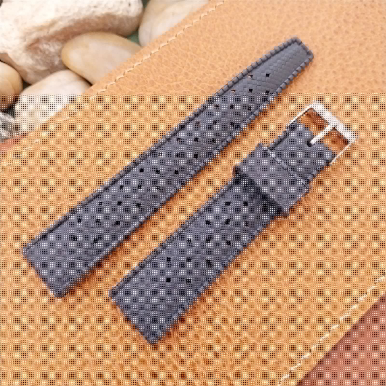 18mm Skindiver Grey Tropical Diver Watch 1960s nos Unused Vintage Watch Band