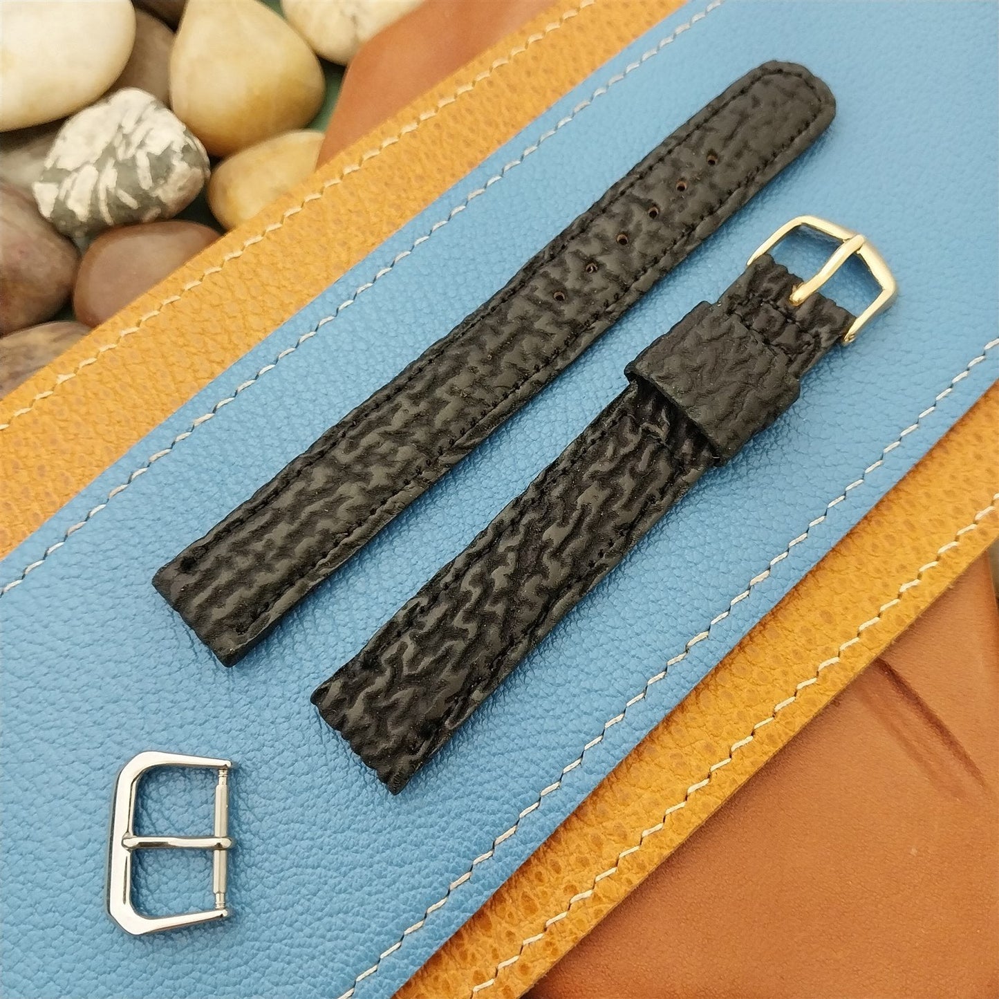 5/8" Tiger Shark JB Champion Long Exceptional Grain Unused Vintage Watch Band