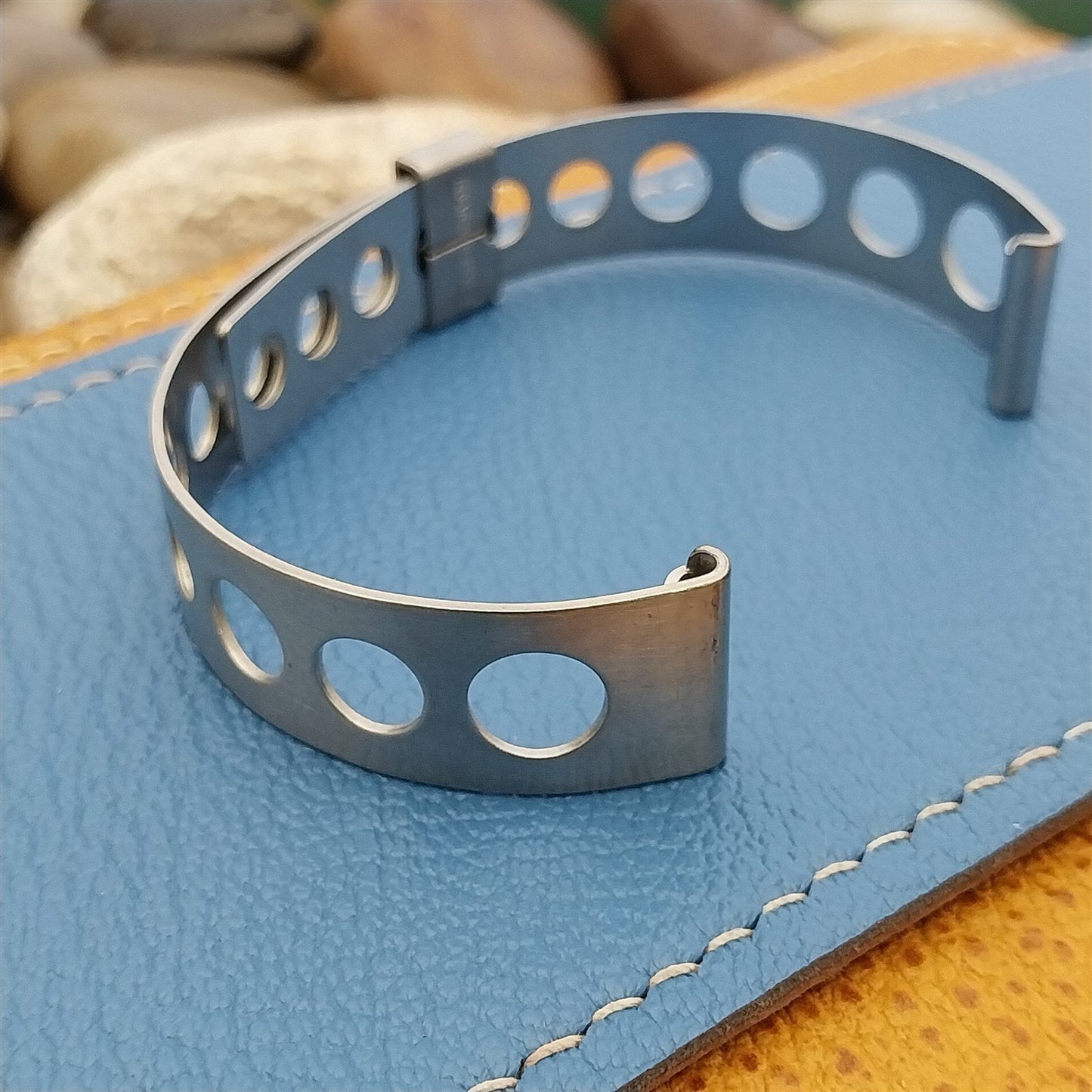 14mm Tissot GT Rally Stainless Steel Cuff Classic 70s Unused Vintage Watch Band