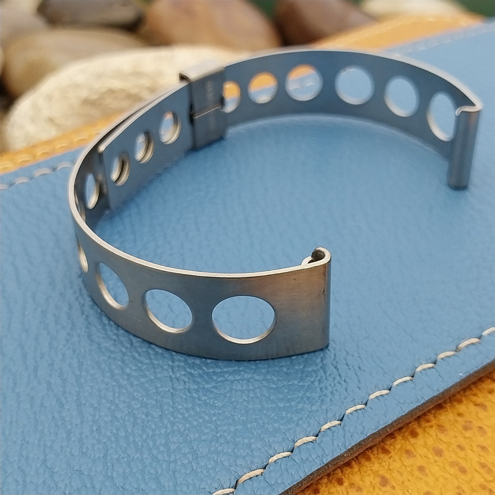 14mm Tissot GT Rally Stainless Steel Cuff Classic 70s Unused Vintage Watch Band