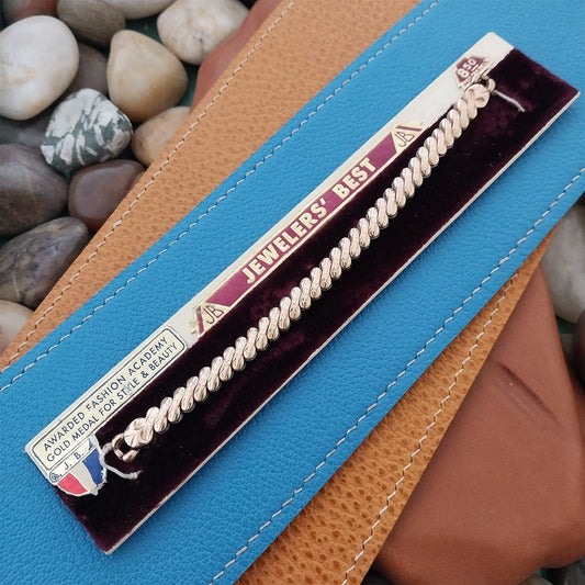 Ladies Rose Gold-Filled JB Champion Expansion Unused 1950s Vintage Watch Band