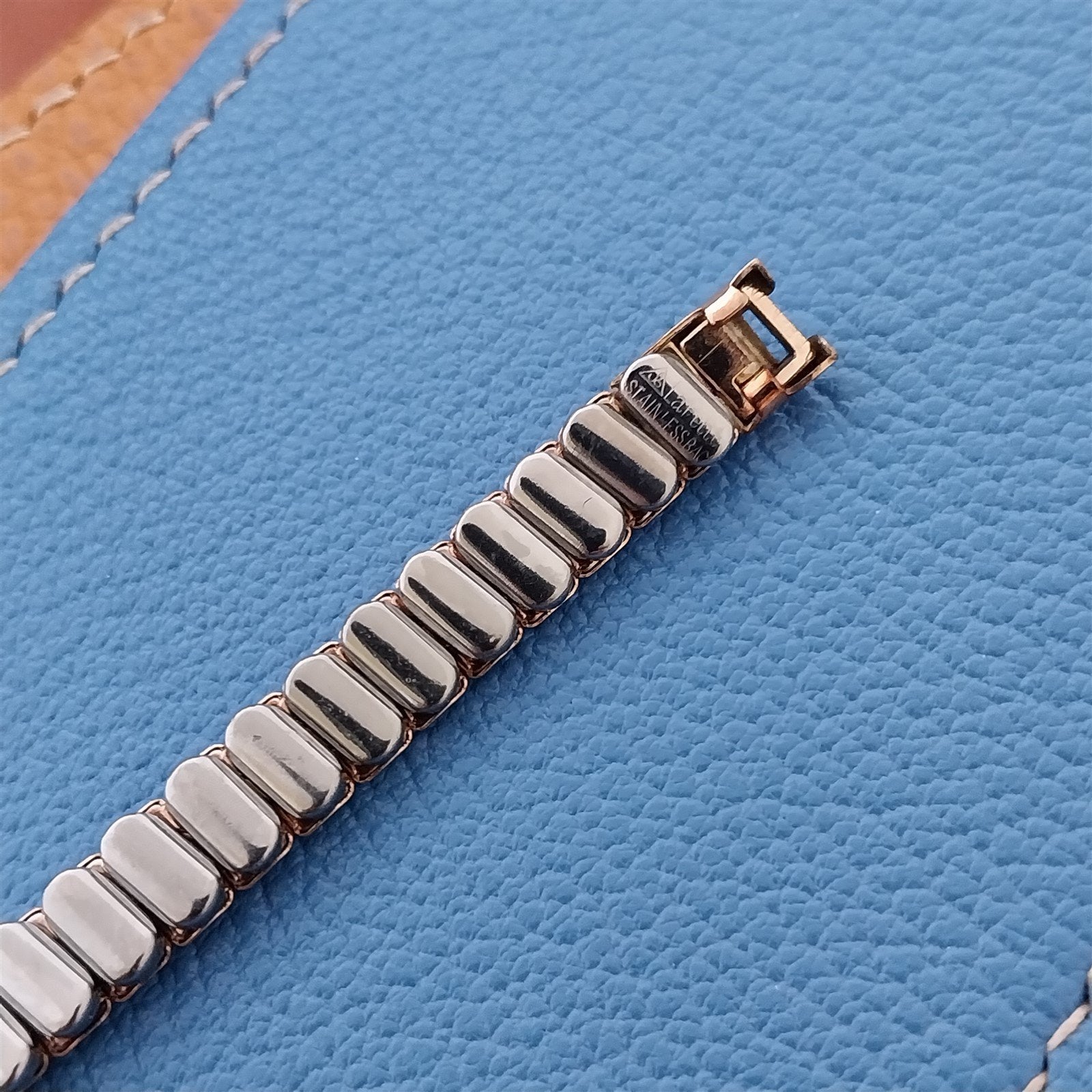 12k Rose Gold-Filled Ladies JB Champion Expansion Unused 50s Vintage Watch Band