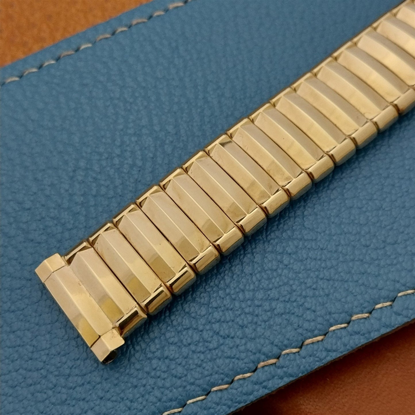 12k Yellow Gold-Filled JB Champion Edgewood Unused nos 1950s Vintage Watch Band