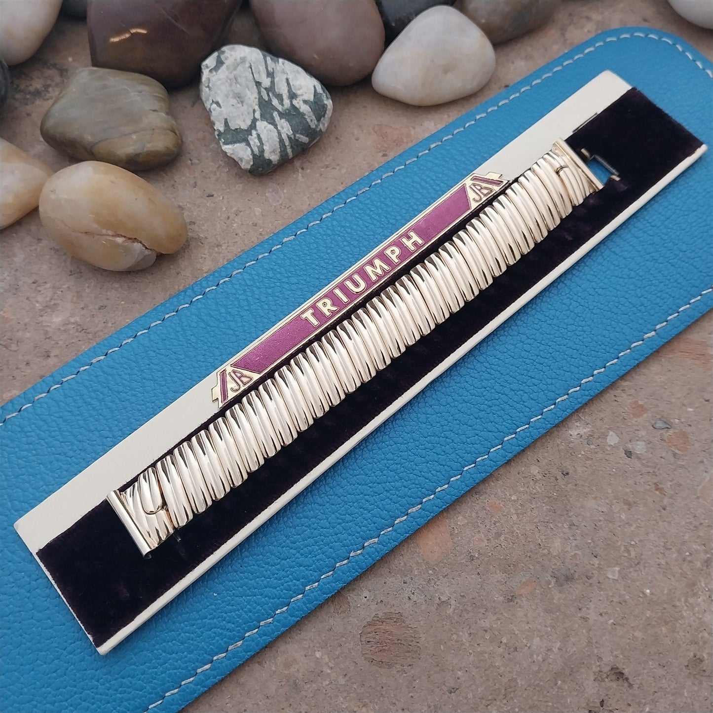 Vintage Gold-Filled JB Champion Triumph 5/8" Unused Classic 1950s Watch Band