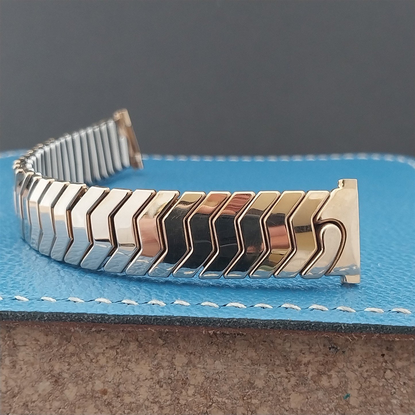 5/8" JB Royal Champion 12k Gold-Filled Short Expansion Unused Vintage Watch Band