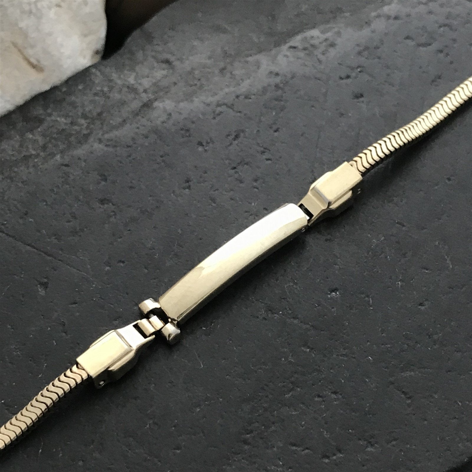 1950s Flex-Let USA 10k Yellow Gold Filled nos Unused Ladies Vintage Watch Band