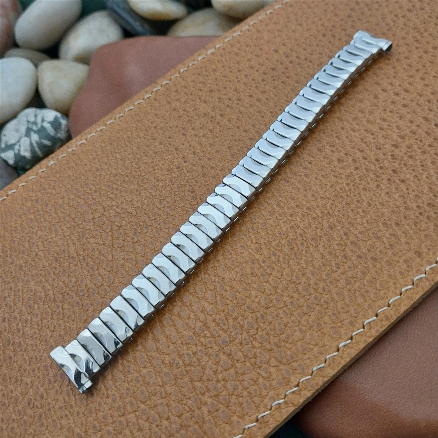 13mm 12mm JB Champion Ladies Stainless Steel Expansion Unused Vintage Watch Band