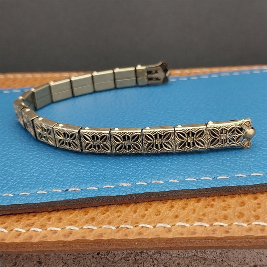 1920s Gold-Filled Ladies Peggy Lou Filigree Unused Vintage Watch Band