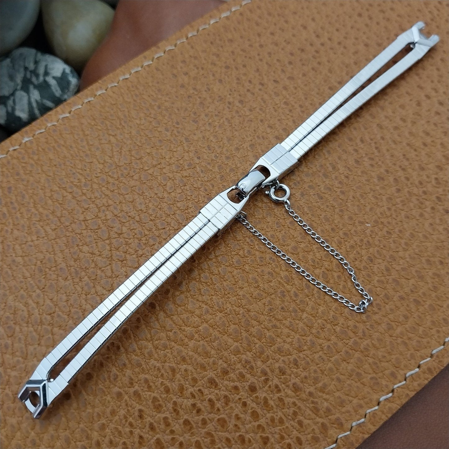 Ladies White Gold-Filled JB Champion MCM 1950s 1960s Unused Vintage Watch Band