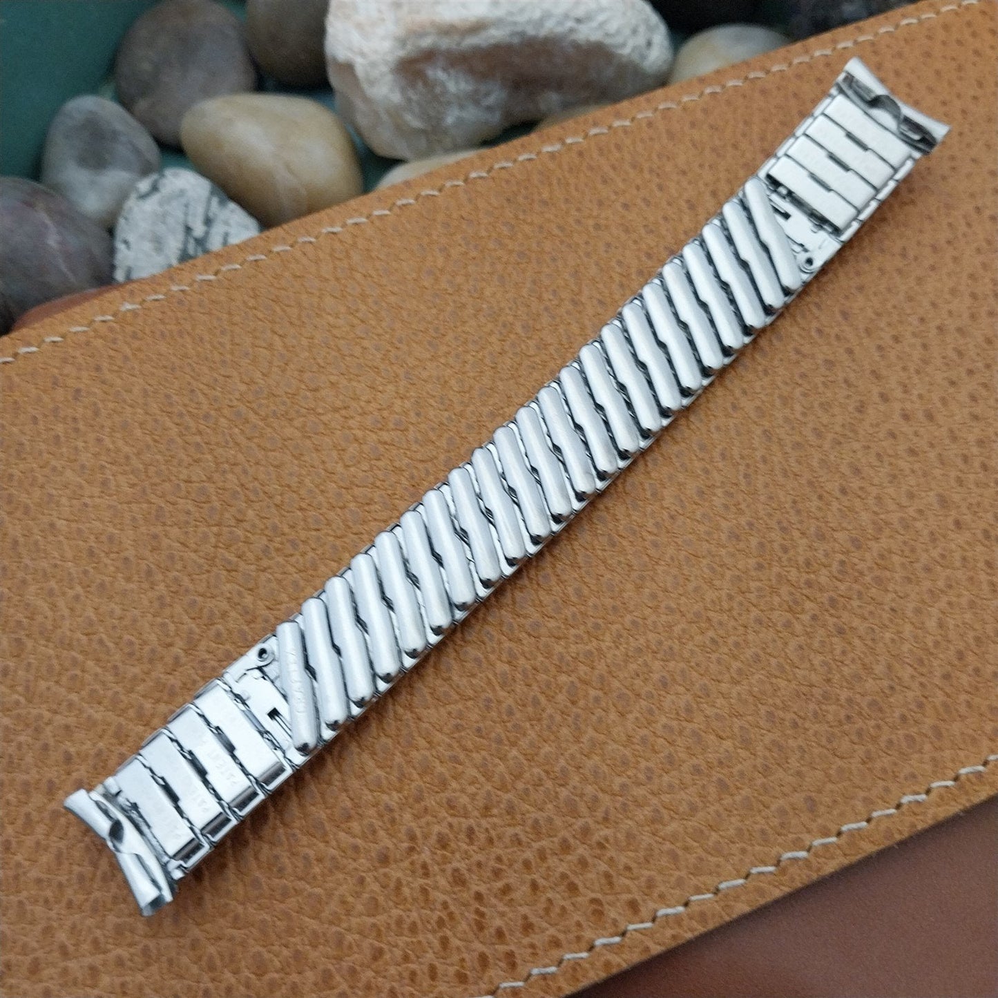 1960s Craftex Canada Stainless Steel Expansion 17mm nos Vintage Watch Band