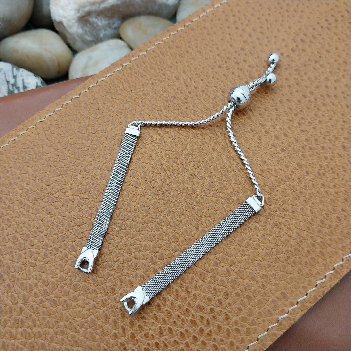 Vintage Ladies White Gold Filled JB Champion Four Seasons Cocktail Watch Band