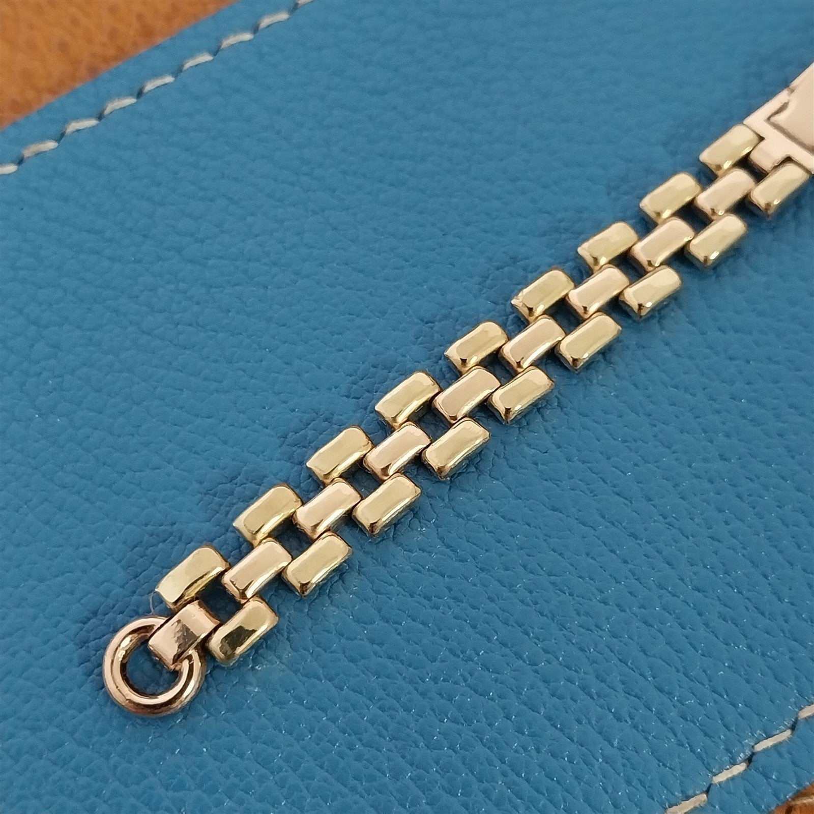 Dorsons 12K Rose & Yellow Gold-Filled Ladies Unused 1950s Vintage Watch Band